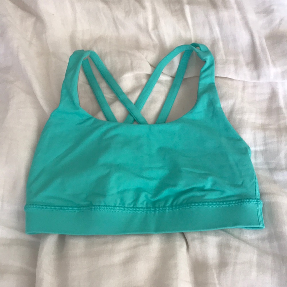 Lululemon aqua energy bra